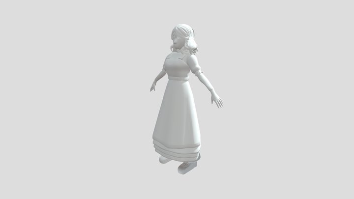 Project 2: Final Female character - Patience 3D Model