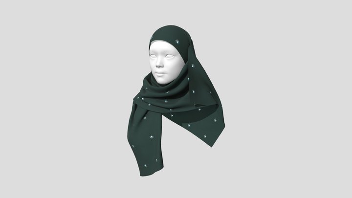 Hijab Shawl 3D Model