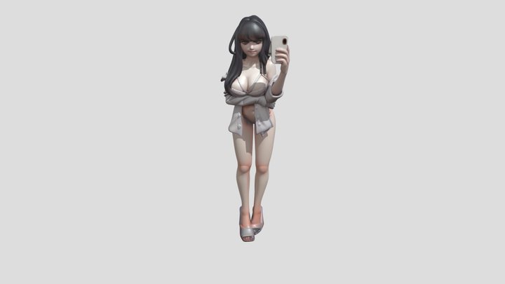 自拍 3D Model