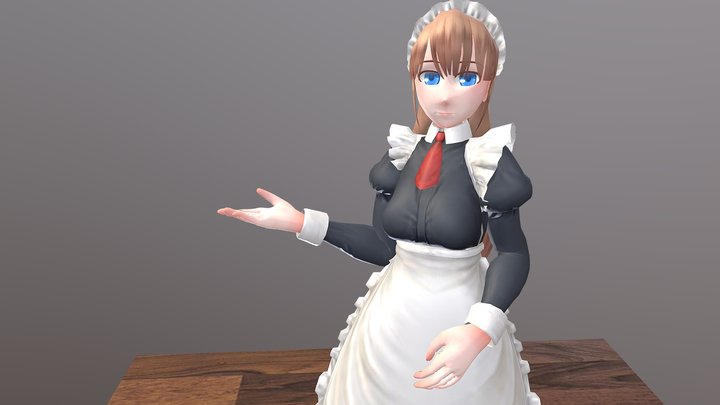 Maid 3D Model