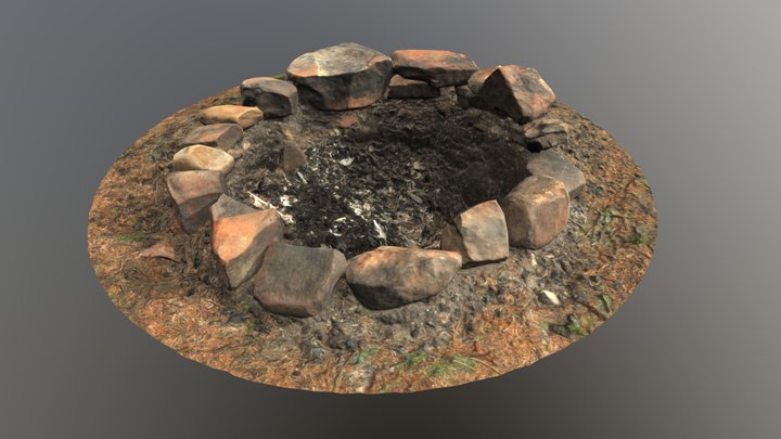 Campfire 3D Model