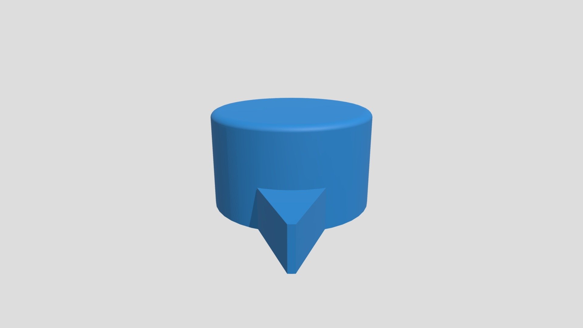 Seed Grove Potentiometer Knob 3D model thumbnail