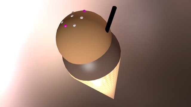 Ice cream 3D Model