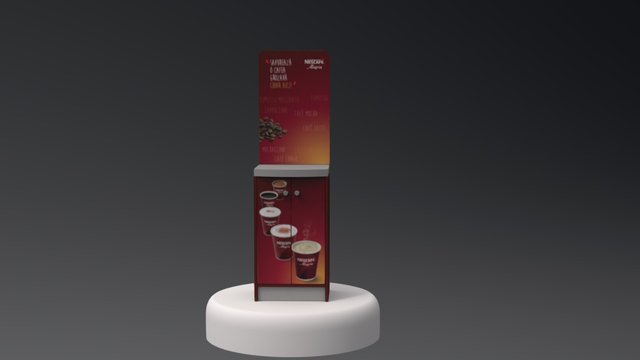 Coffee corner Alegria TTM 3D Model