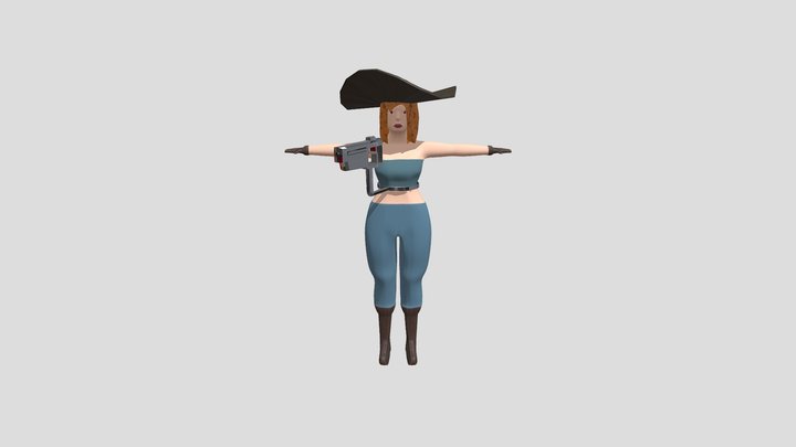 Pirate 3D Model