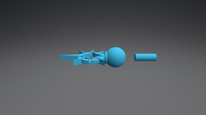 Staff 3D Model