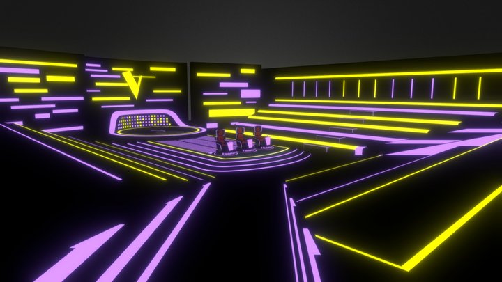 The Voice Studio (2 version) 3D Model