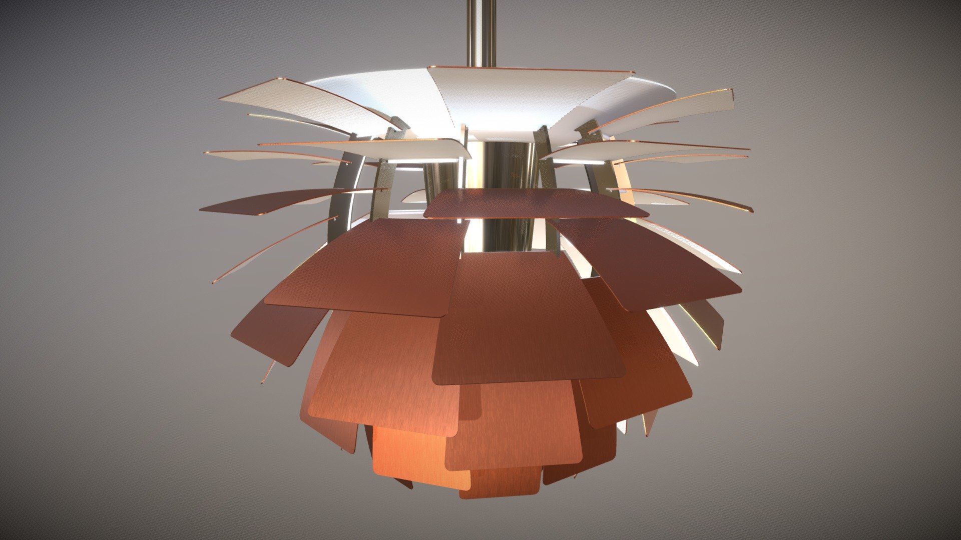 Louis Poulsen PH Artichoke Lamp 3D model