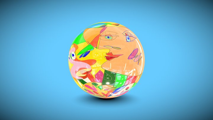 360 - Inside the Meta Ball #0004 3D Model