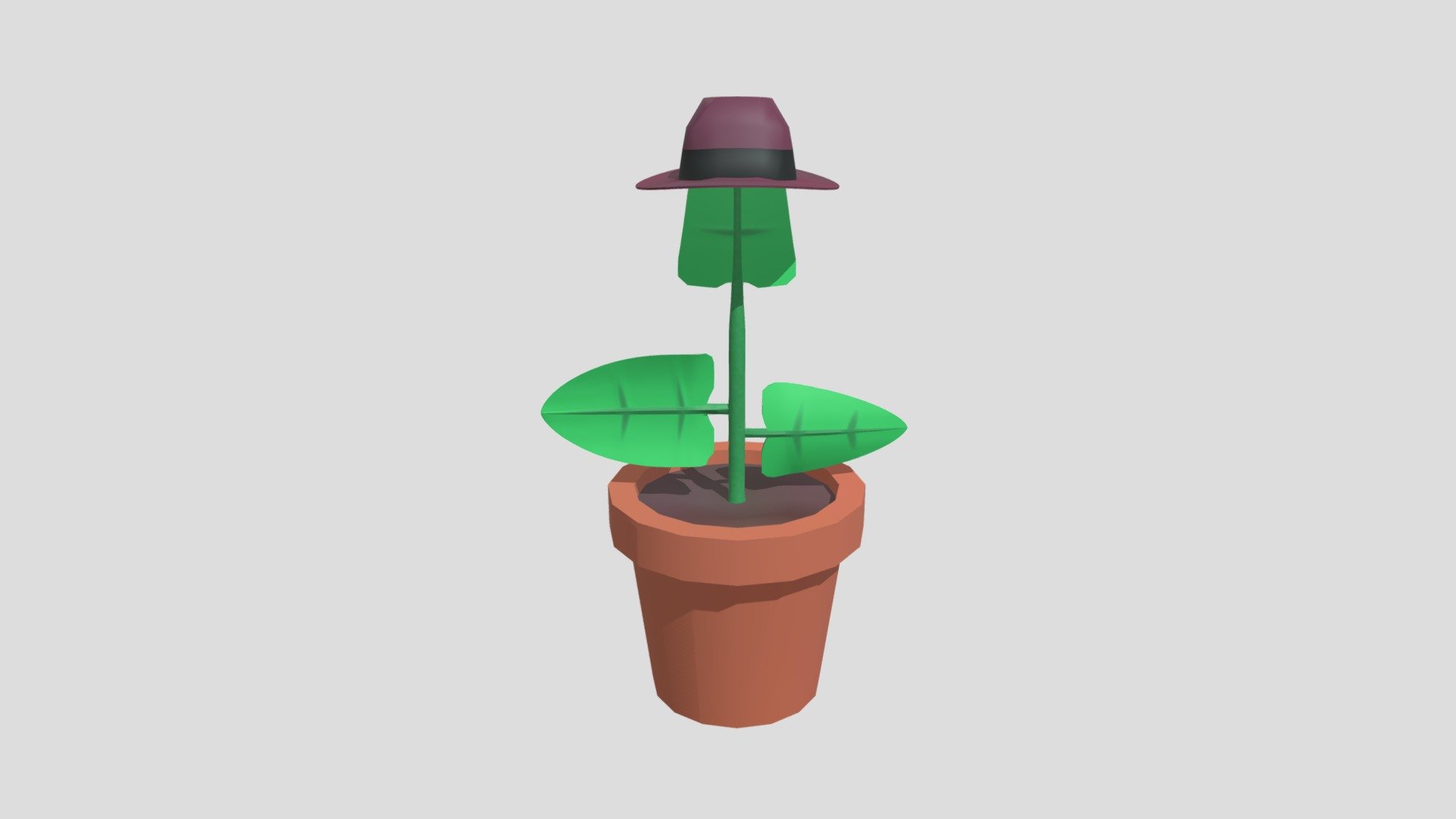 Planty the Potted Plant - Download Free 3D model by bbodecke [266be85 ...