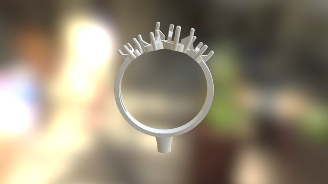 Ring Strasbourg STL (jewelry) 3D Model