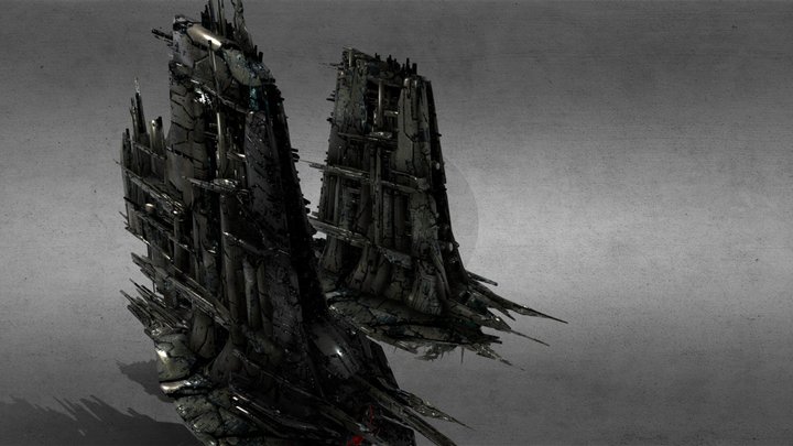 Battleships 3D Model
