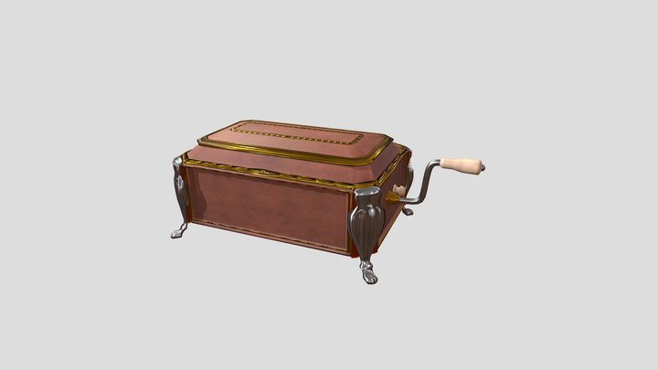 Caja Musical 3D Model