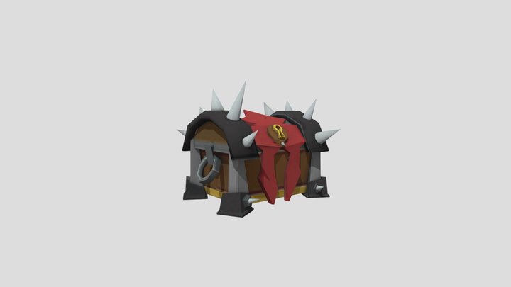 DAE - Orc Chest WIP 3D Model