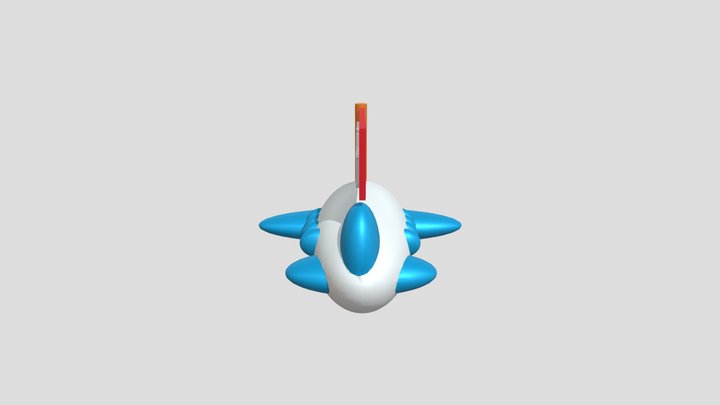 Dirigibile Kirby 3D Model