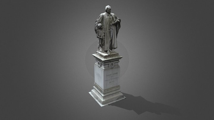 Thomas Guthrie Monument 3D Model