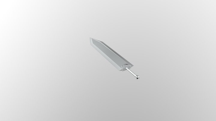 Dragon Slayer Greatsword 3D Model