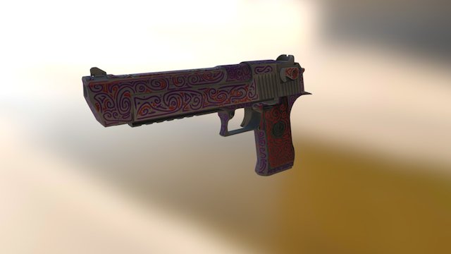 Desert Eagle DD 3D Model