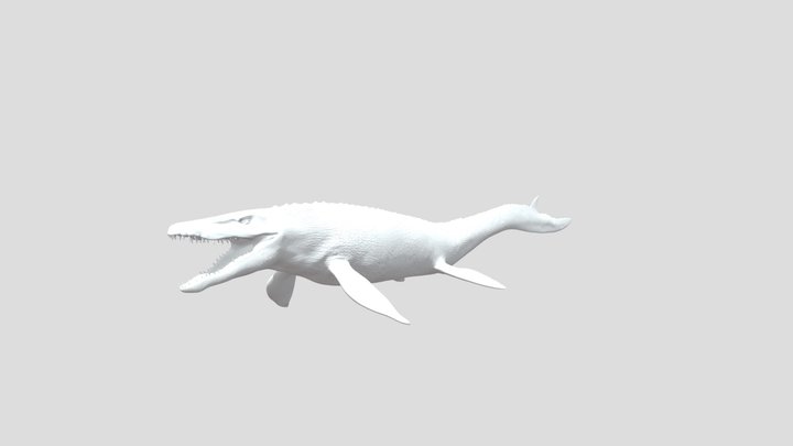 JWR Mosasaurus 3D Model