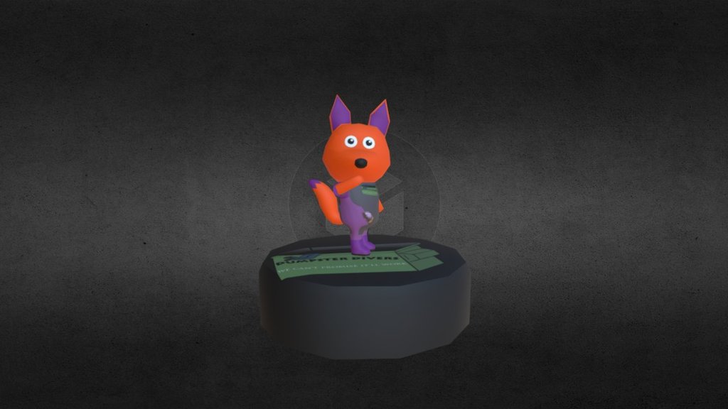 Fox - 3D model by krissyvolo [266f63f] - Sketchfab