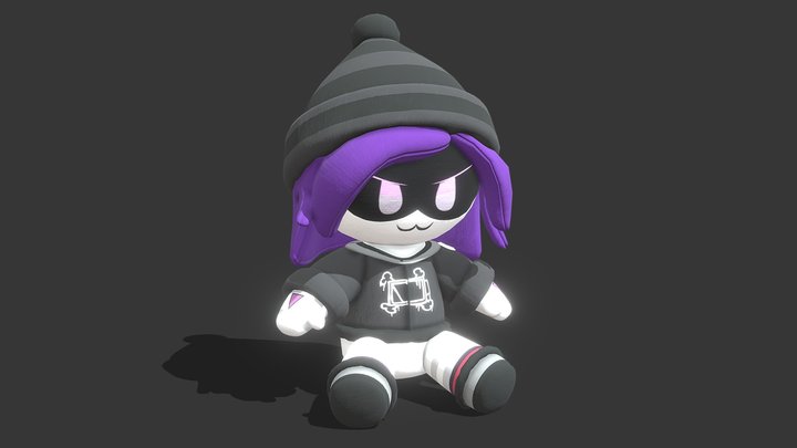 Murder Drones - Uzi Plushie 3D Model