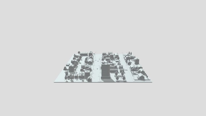 Gendarmerie 3D Model