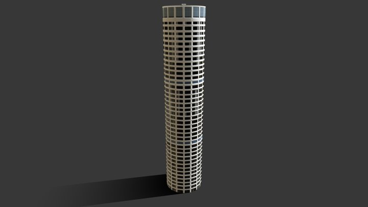 21 Australia Square Building 3D Model