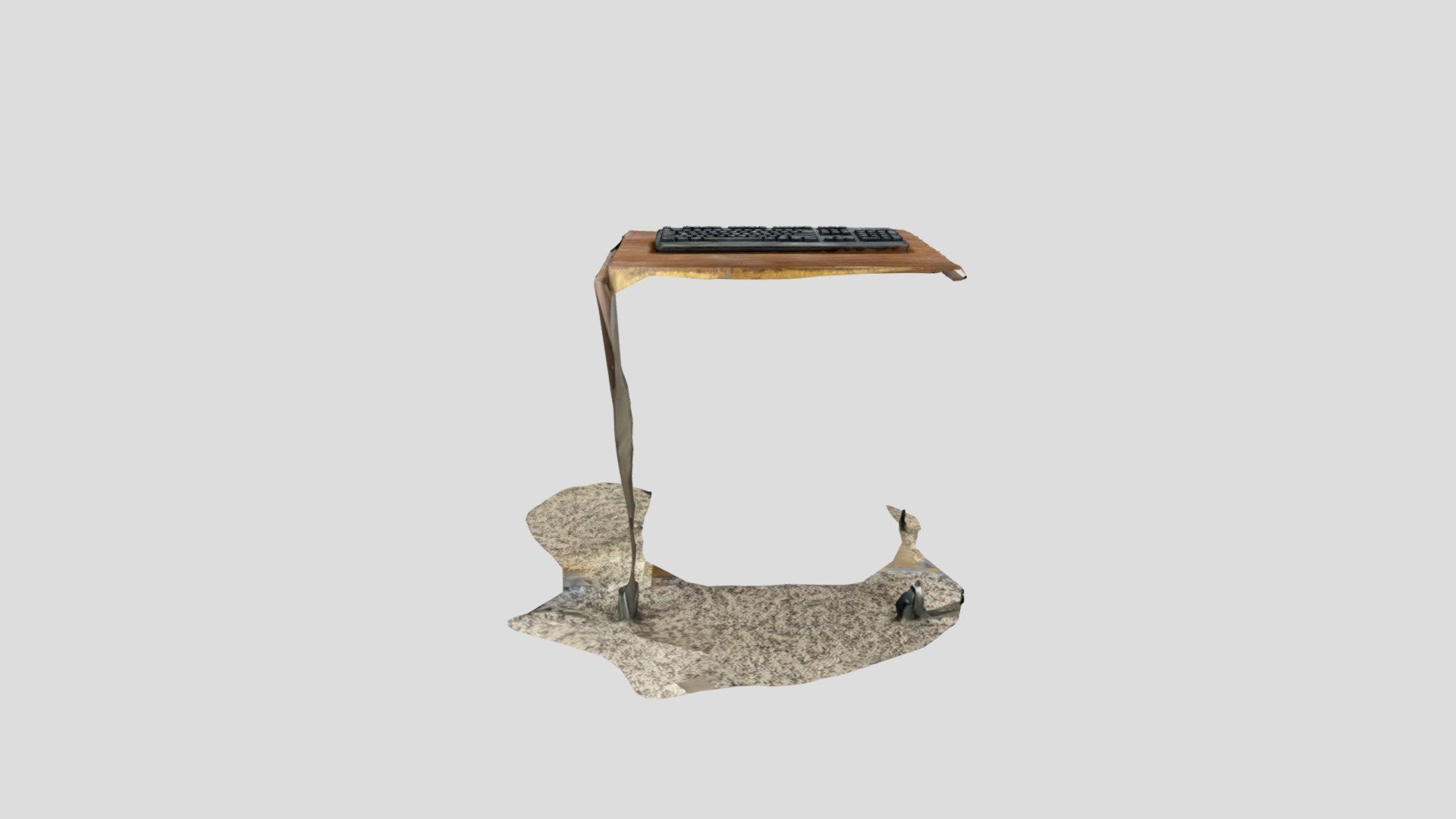 HP Keyboard with Smart Card Terminal KUS1206 2 Download Free 3D model by psh4nk [2672abb