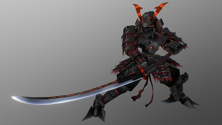 Alonne Blademaster Mk.II 3D Model