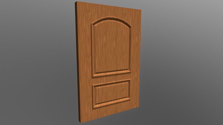 Door(Дверь) 001 - OBJ 3D Model