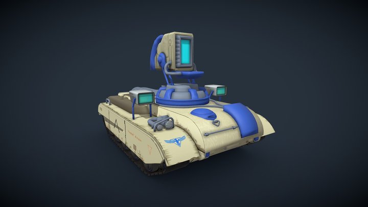 Prism Tank 3D Model