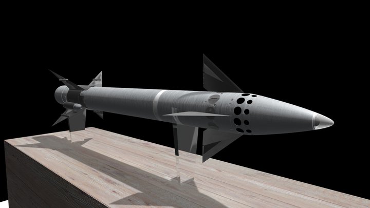 Multipurpose Martlet missile 3D Model
