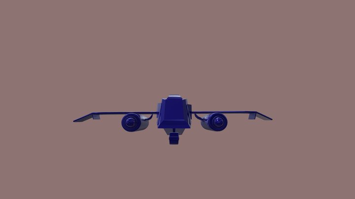 Spaceship 3D Model