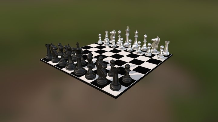 Final Chess 3D Model