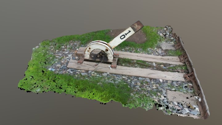 Desvío Los Andes - Ferrocarril Trasandino 3D Model