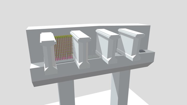 Metode Bearing Pad 3D Model