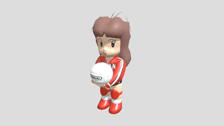 SSBM Akaneia Volleyball Player Trophy