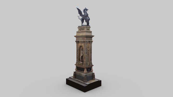 Temple Bar Memorial – Kostenloses 3D-Modell STL