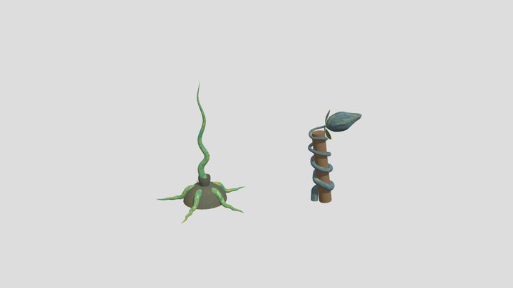 AlienPlants 3D Model