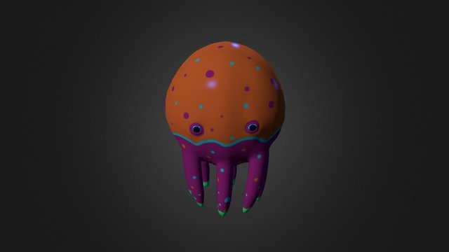 Nonny The Octopus 3D Model