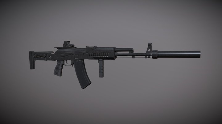 AK-74 | Upgrade 3D Model