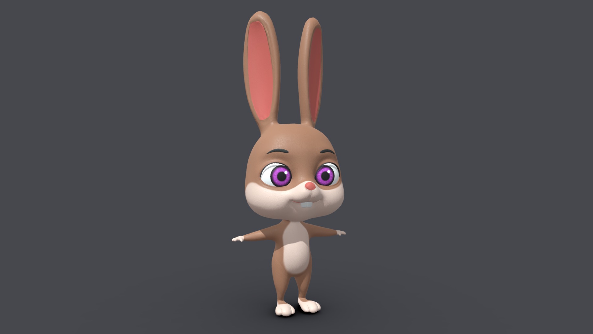 3D model Asset – Cartoons – Animal – Rabbit – Rig 3D - This is a 3D model of the Asset - Cartoons - Animal - Rabbit - Rig 3D. The 3D model is about graphical user interface.