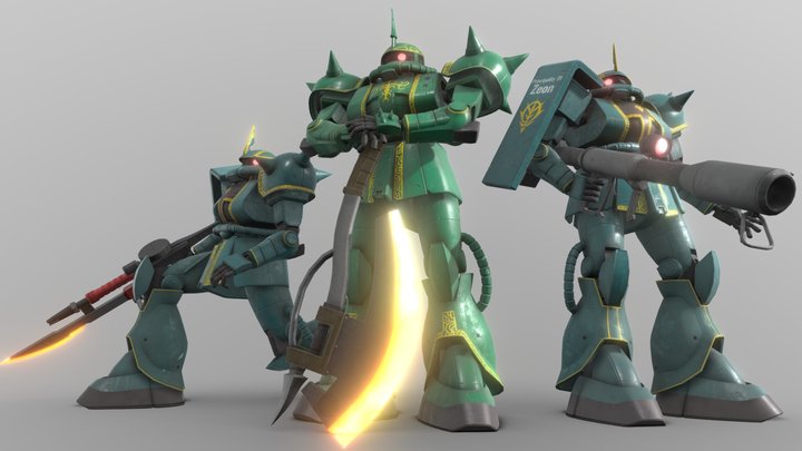 Zeon 3D models - Sketchfab