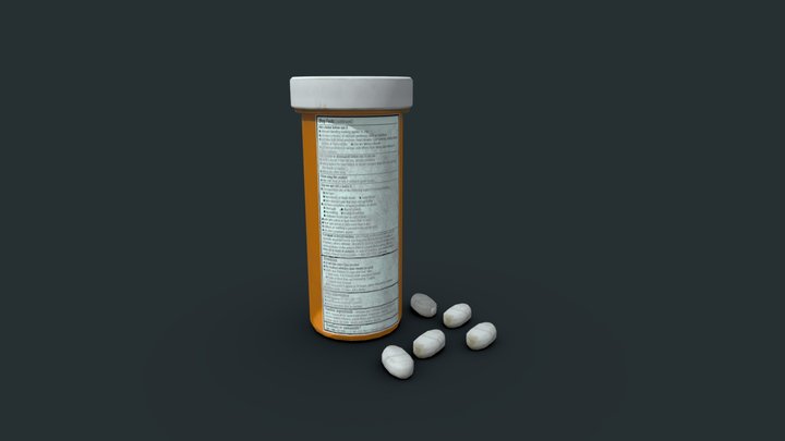 Pain Killer 3D Model