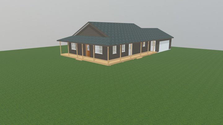 CLAWSON - HOUSE 3D Model