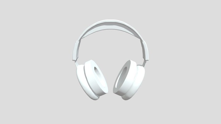 Realistic Headphone 3d Model free download