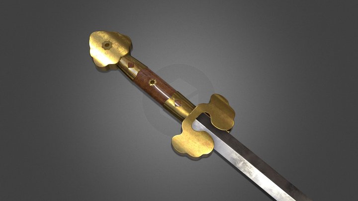 Chinese Sword Jian – Modèle 3D gratuit STL