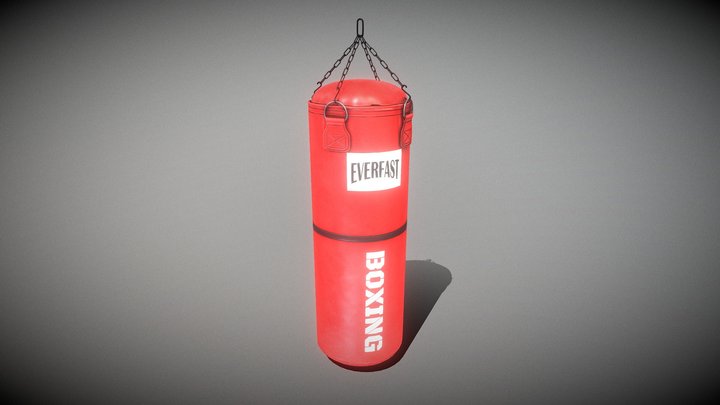 Punching Bag - Game Ready 3D Model