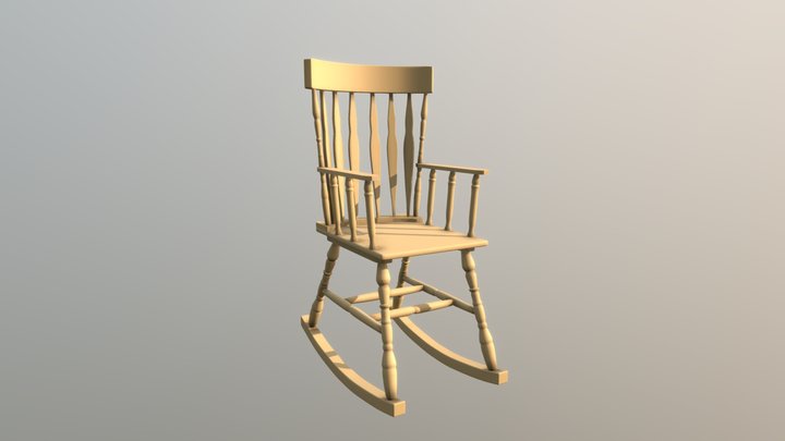 Rocking Chair 3D Model