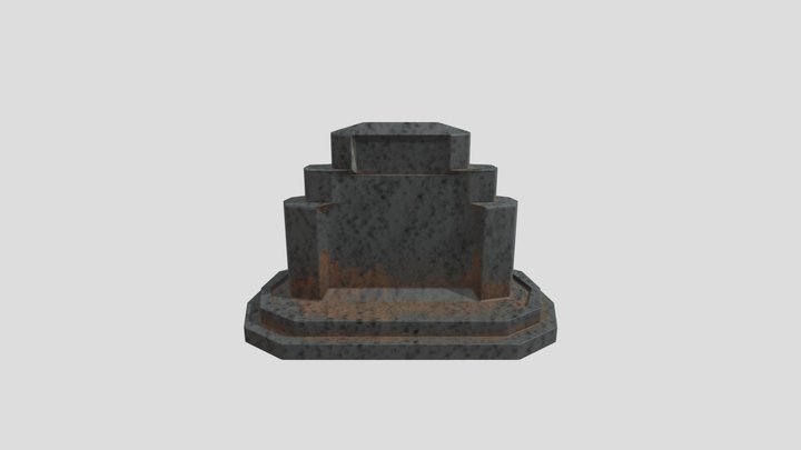 Tombstone 3D Model